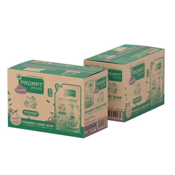 พร้อม โฟมมิ่ง แฮนด์ โซพ รีฟิลแพ็ค แบบลัง 200 ml - Image 2