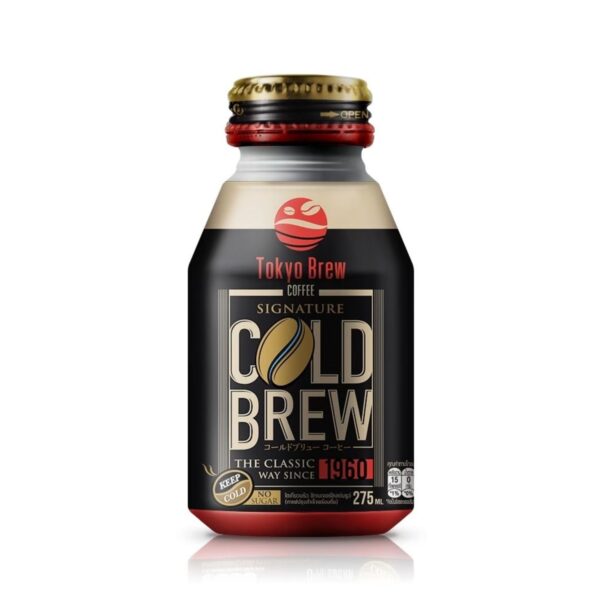 โตเกียวบริว กาแฟ โคลด์ บรูว์ Pack 275 ml. x 4 - Image 2