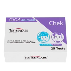 ชุดตรวจหาเชื้อ Flu A/B, Covid-19 RSV แอนติเจน ( สำหรับ Home Use )