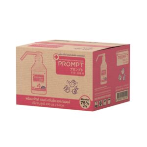 พร้อม พิ้งค์ แฮนด์ คลีนซิ่ง แอลกอฮอล์ แบบลัง 400 ml