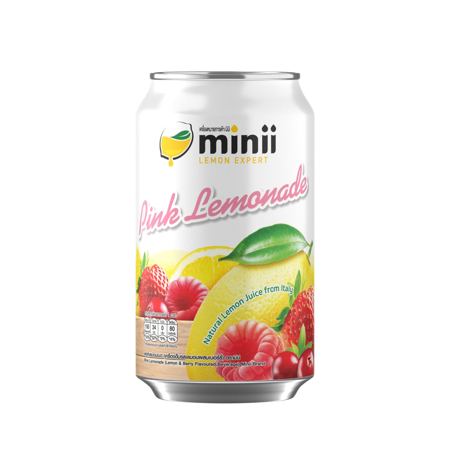 Minii PinkLemonade Can 300 ml