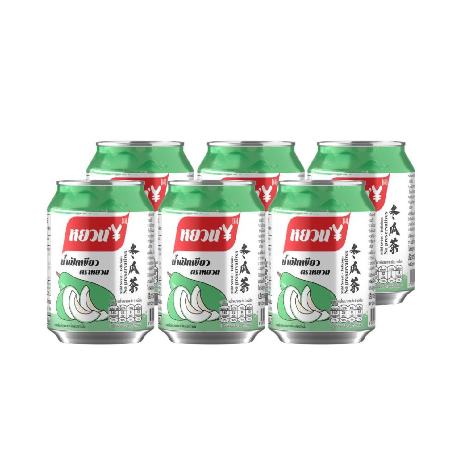 ฟักเขียว 245 ml Pack6