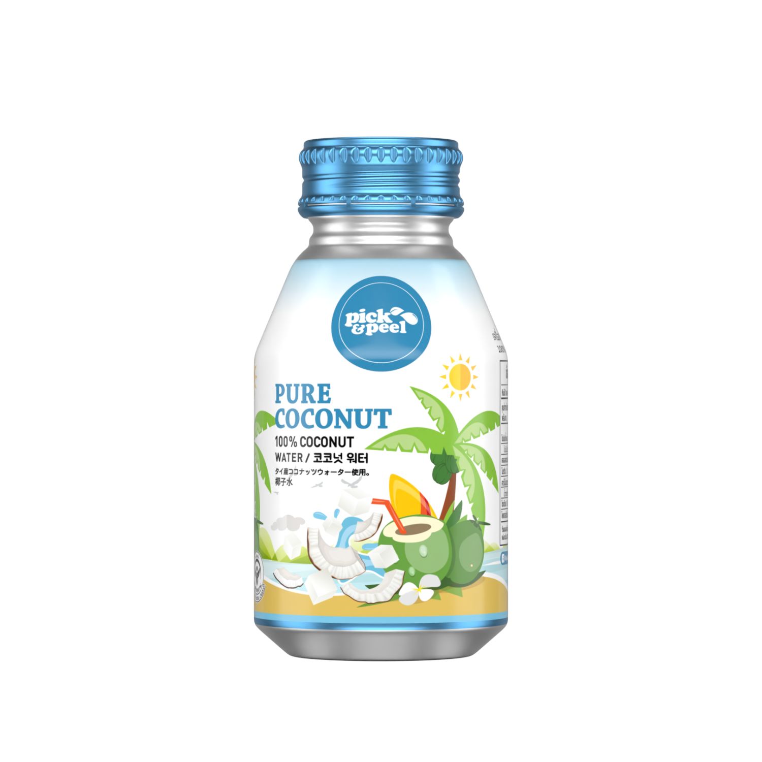 Pick & Peel Yang Coconut 100% Coconut Water 300 ml