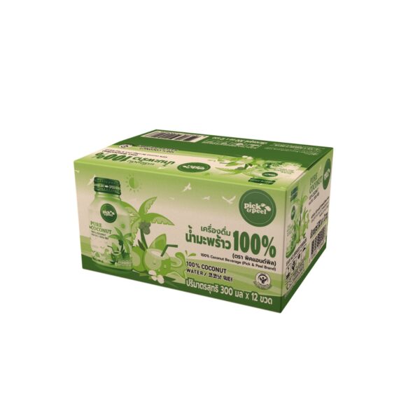 Pick & Peel Pure Coconut 100% Coconut Water 300 ml - Image 2
