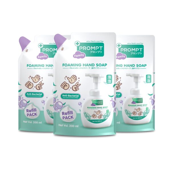โฟมล้างมือ รีฟิล 200 ml Set 3