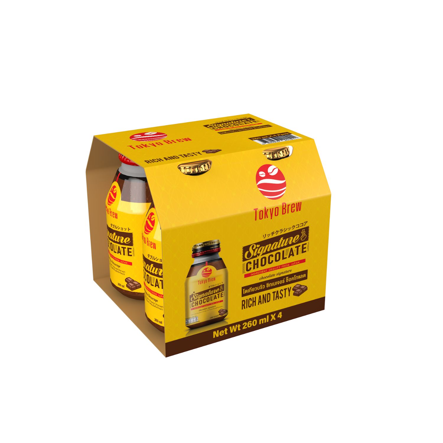 โตเกียวบริว ซิกเนเจอร์ ช็อคโกแลต Pack 260 ml. x 4