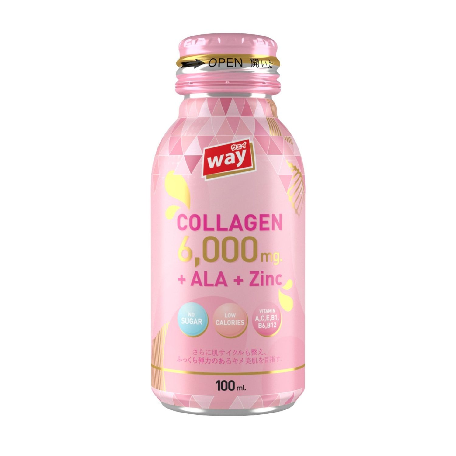 Way COLLAGEN 6,000 mg. + ALA + ZINC 100 ml