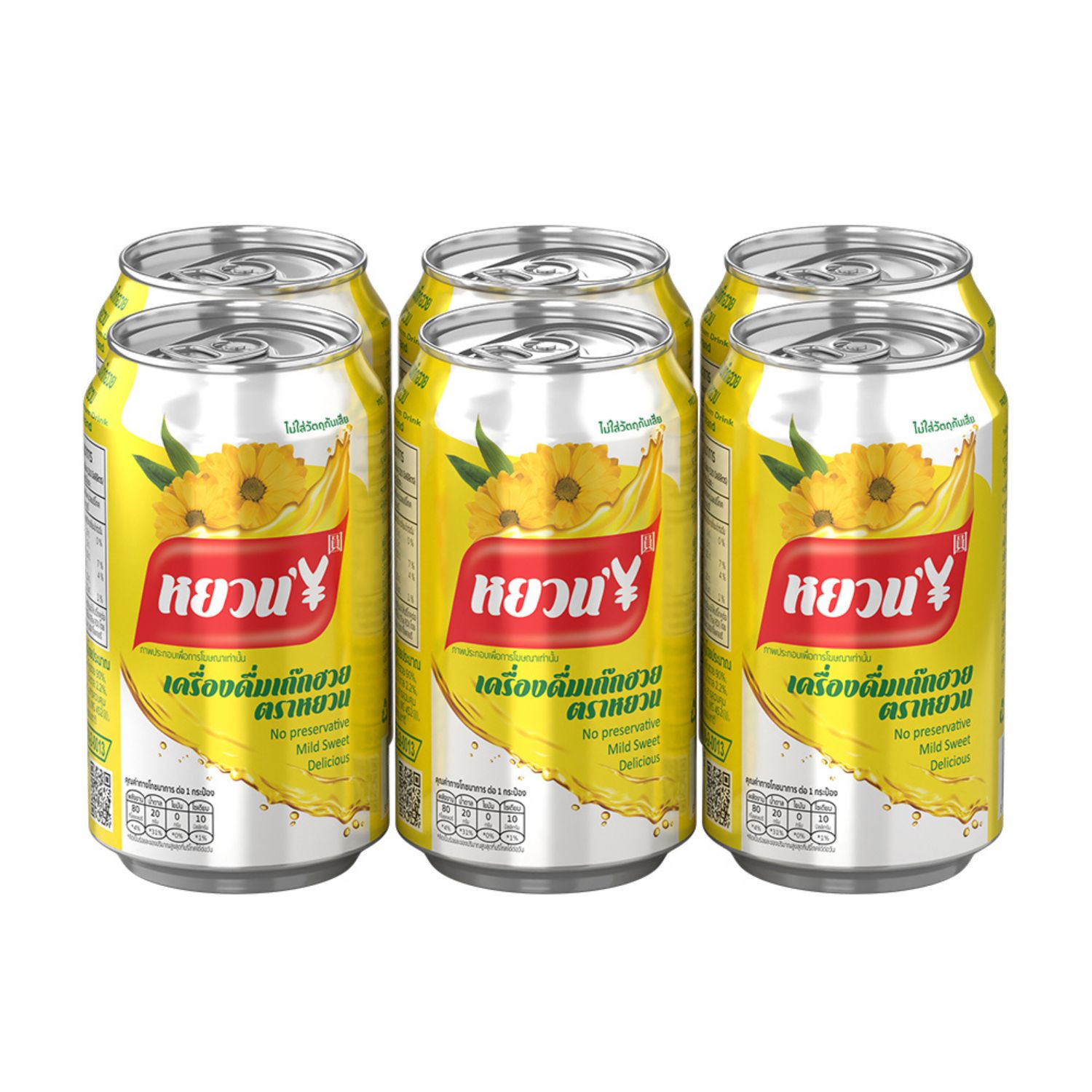 เก็กฮวย 320 ml Pack6